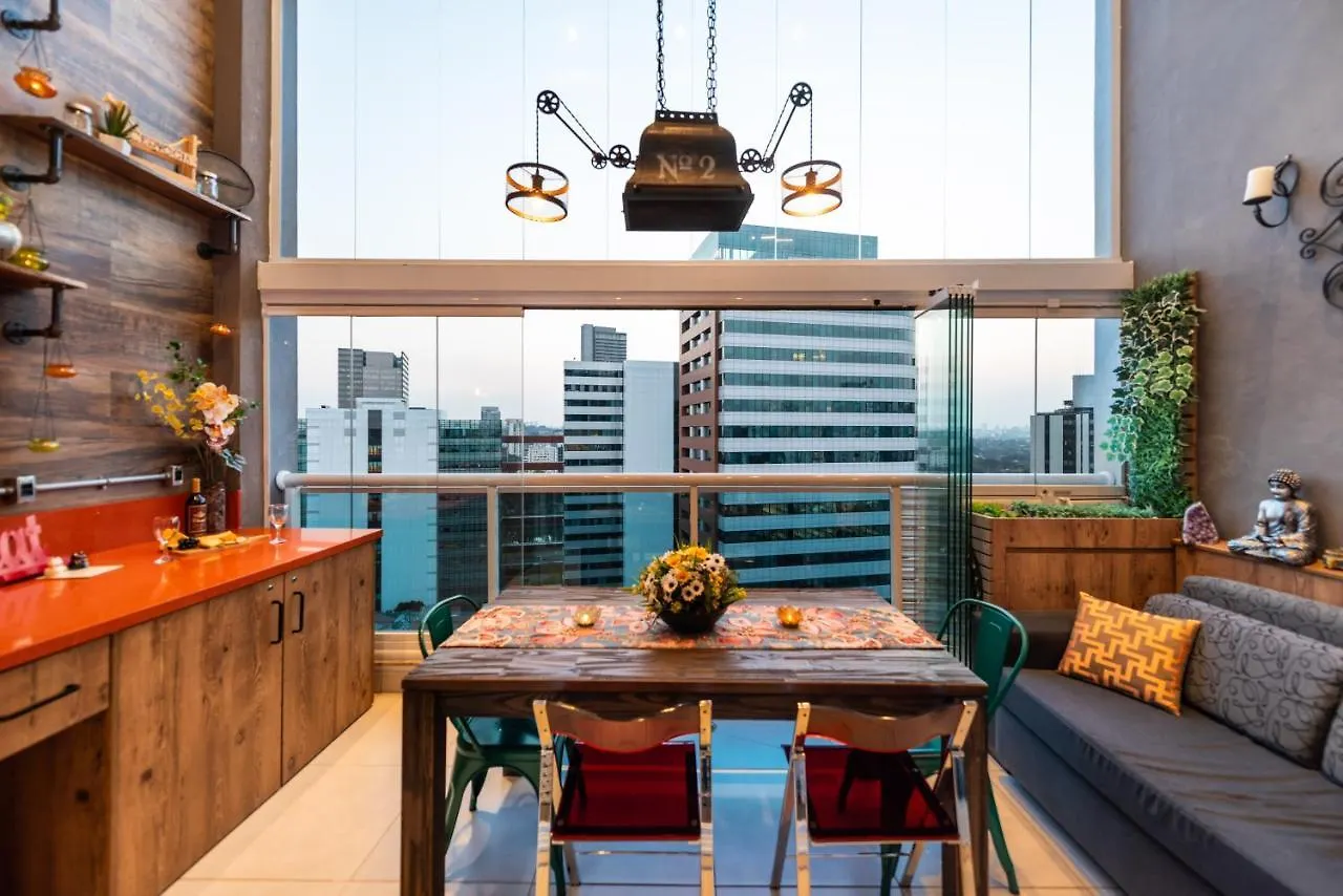 Edificio Summit Pinheiros Best Location in São Paulo Balcony with City Views Pool, Fitness Room&Parking Garage 3 minutes to Subway